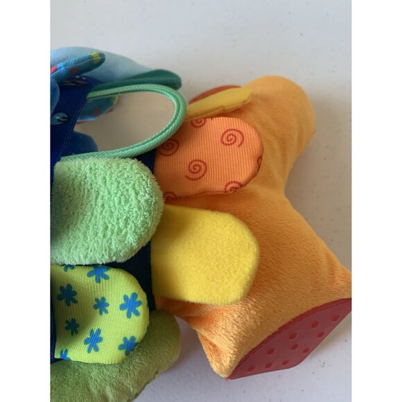Soft Plush Fish Baby Toy By Ks Kids With Textures & Mirror For Sensory Play - Picture 4 of 6
